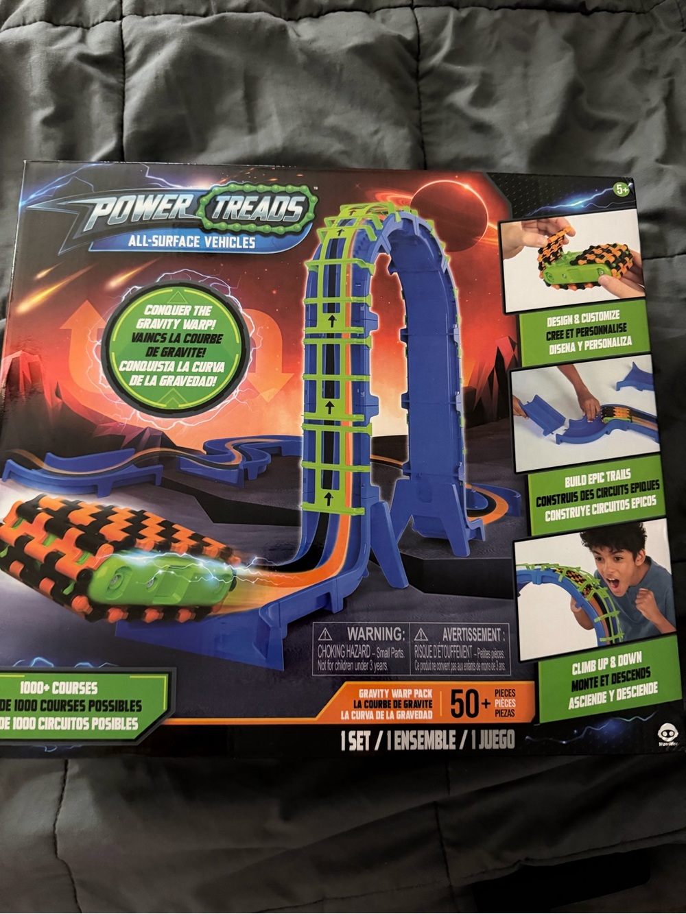 Gravity Warp Track Set - Green & Orange